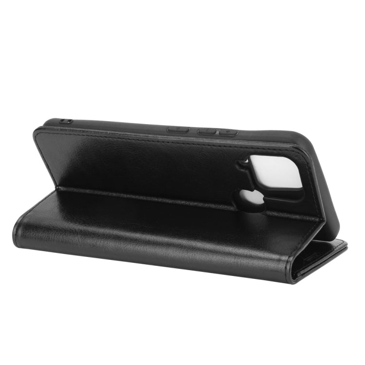 For OPPO Realme C15 R64 Texture Single Horizontal Flip Protective Case with Holder & Card Slots & Wallet& Photo Frame