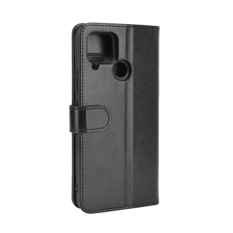 For OPPO Realme C15 R64 Texture Single Horizontal Flip Protective Case with Holder & Card Slots & Wallet& Photo Frame