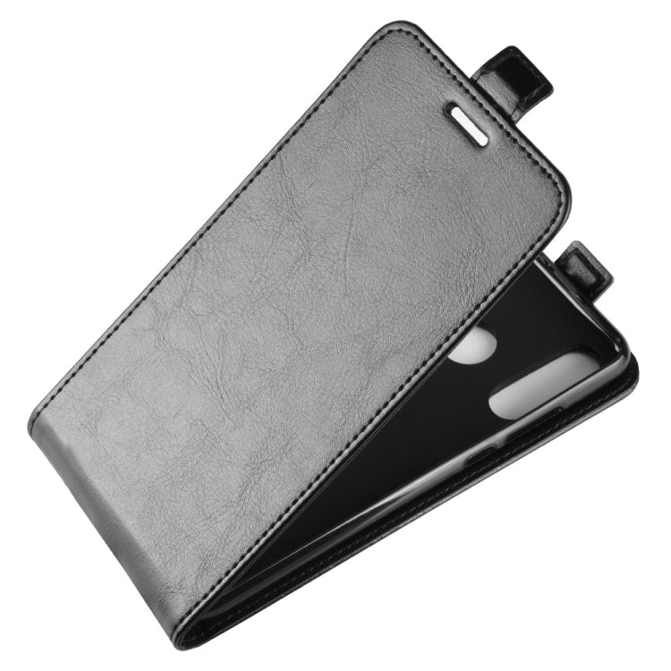 For Huawei P30 lite R64 Texture Single Vertical Flip Leather Protective Case with Card Slots & Photo Frame