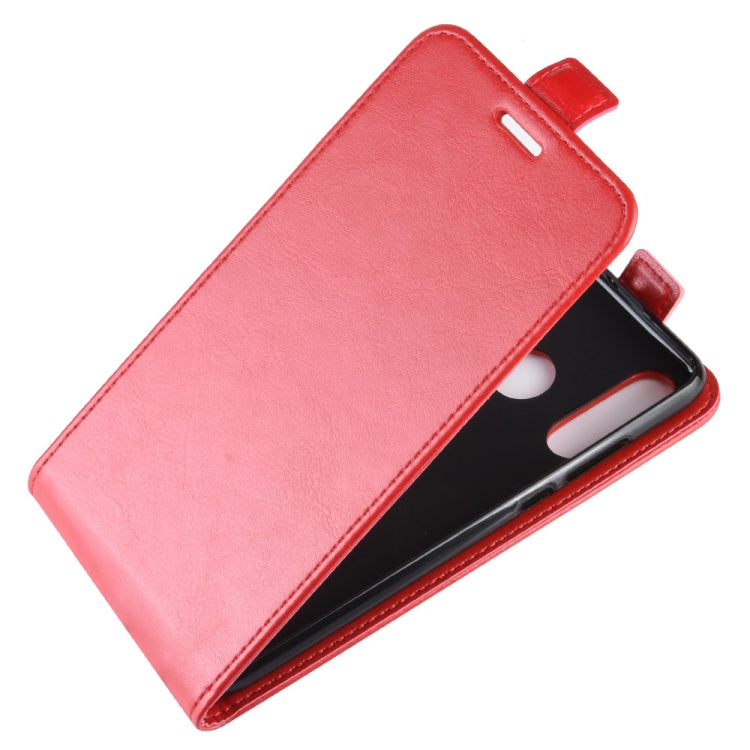 For Huawei P30 lite R64 Texture Single Vertical Flip Leather Protective Case with Card Slots & Photo Frame