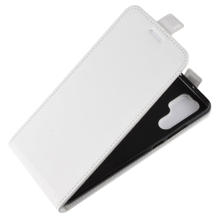 For Huawei P30 Pro R64 Texture Single Vertical Flip Leather Protective Case with Card Slots & Photo Frame