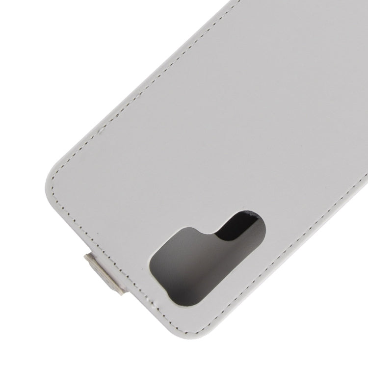 For Huawei P30 Pro R64 Texture Single Vertical Flip Leather Protective Case with Card Slots & Photo Frame