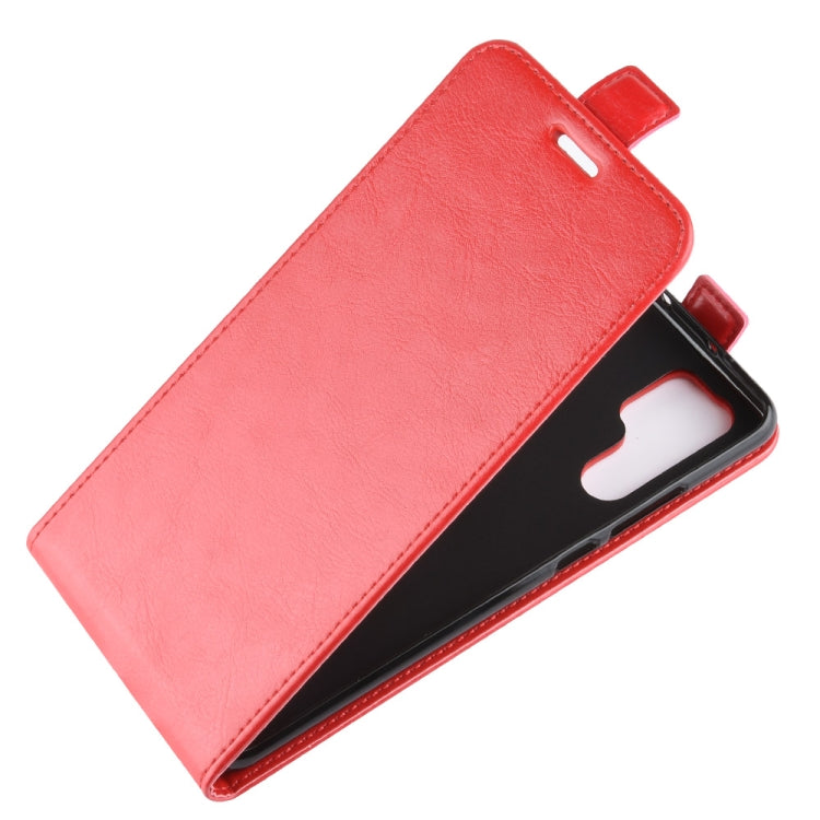 For Huawei P30 Pro R64 Texture Single Vertical Flip Leather Protective Case with Card Slots & Photo Frame