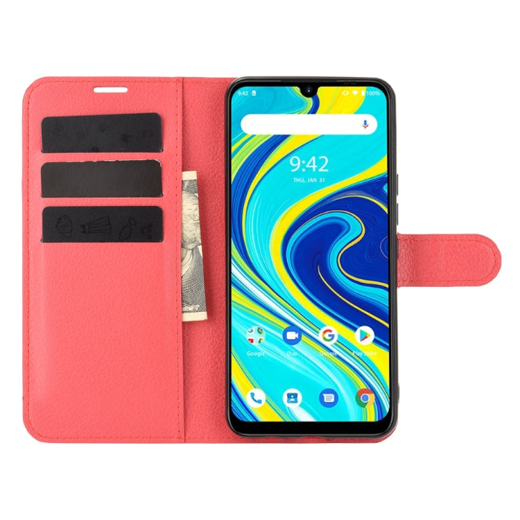 For UMIDIGI  A7 Pro Litchi Texture Horizontal Flip Protective Case with Holder & Card Slots & Wallet