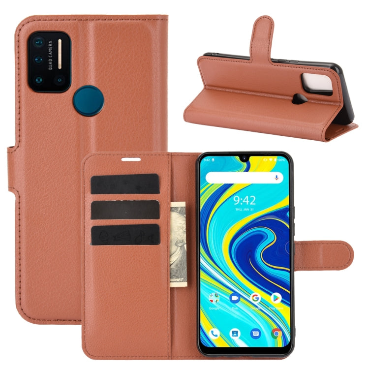 For UMIDIGI  A7 Pro Litchi Texture Horizontal Flip Protective Case with Holder & Card Slots & Wallet