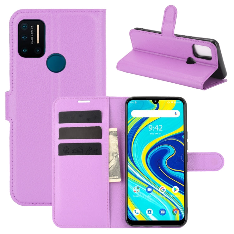 For UMIDIGI  A7 Pro Litchi Texture Horizontal Flip Protective Case with Holder & Card Slots & Wallet