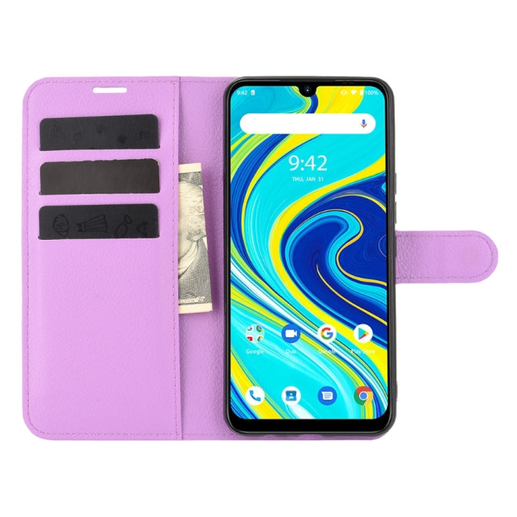 For UMIDIGI  A7 Pro Litchi Texture Horizontal Flip Protective Case with Holder & Card Slots & Wallet