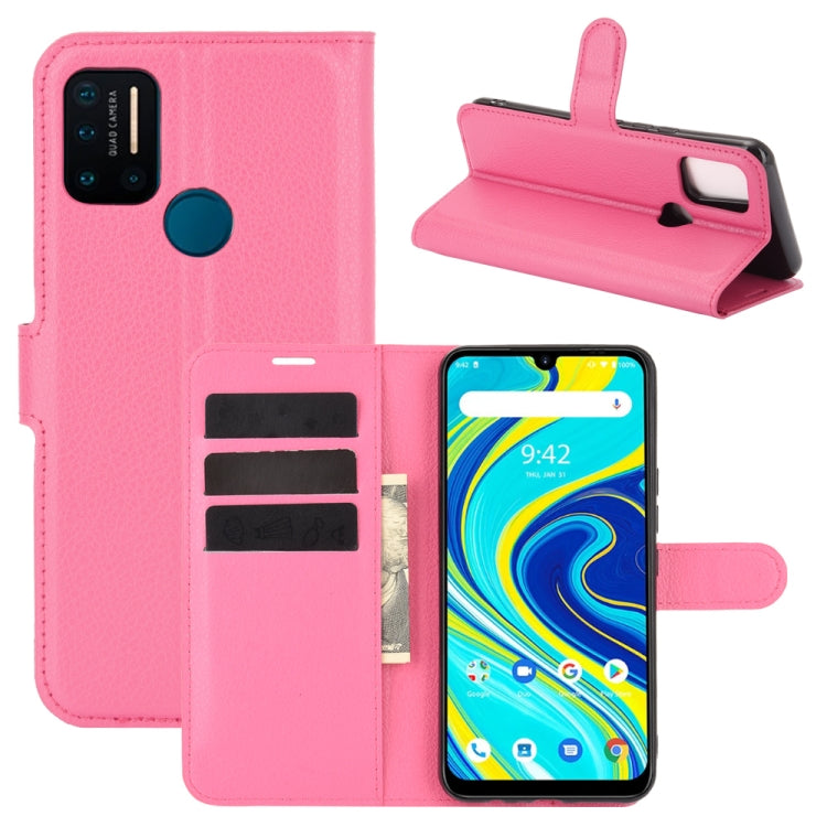 For UMIDIGI  A7 Pro Litchi Texture Horizontal Flip Protective Case with Holder & Card Slots & Wallet