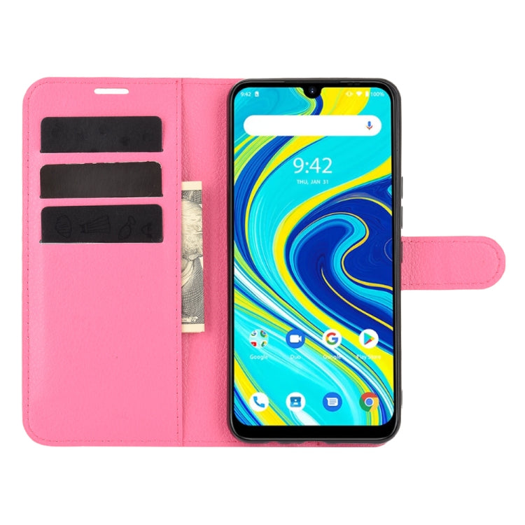 For UMIDIGI  A7 Pro Litchi Texture Horizontal Flip Protective Case with Holder & Card Slots & Wallet