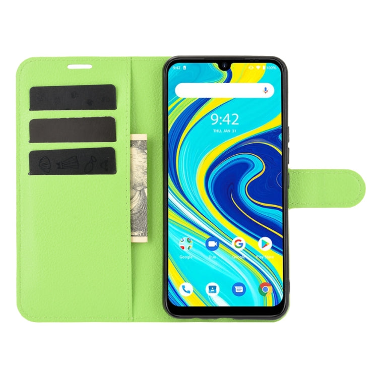 For UMIDIGI  A7 Pro Litchi Texture Horizontal Flip Protective Case with Holder & Card Slots & Wallet