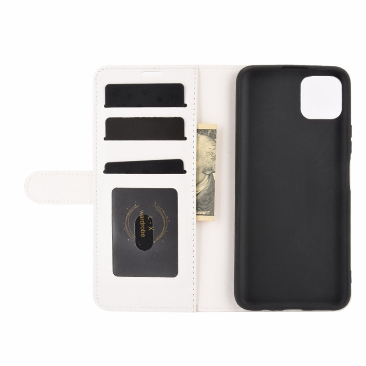 For Huawei Enjoy 20 R64 Texture Single Horizontal Flip Protective Case with Holder & Card Slots & Wallet& Photo Frame