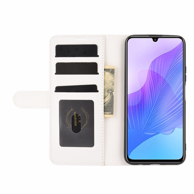 For Huawei Enjoy 20 R64 Texture Single Horizontal Flip Protective Case with Holder & Card Slots & Wallet& Photo Frame