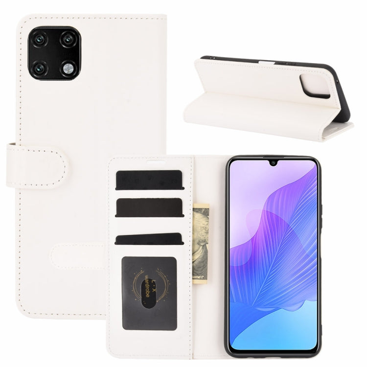For Huawei Enjoy 20 R64 Texture Single Horizontal Flip Protective Case with Holder & Card Slots & Wallet& Photo Frame