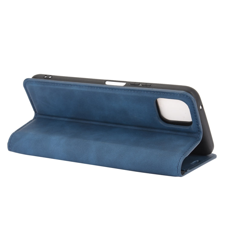 For Huawei Enjoy 20 Retro-skin Business Magnetic Suction Leather Case with Holder & Card Slots & Wallet