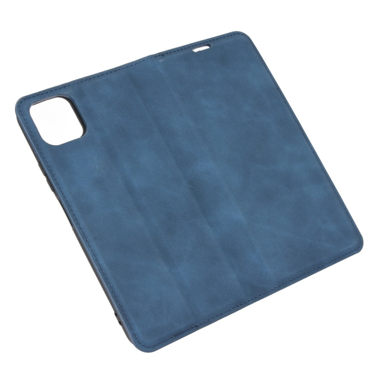 For Huawei Enjoy 20 Retro-skin Business Magnetic Suction Leather Case with Holder & Card Slots & Wallet