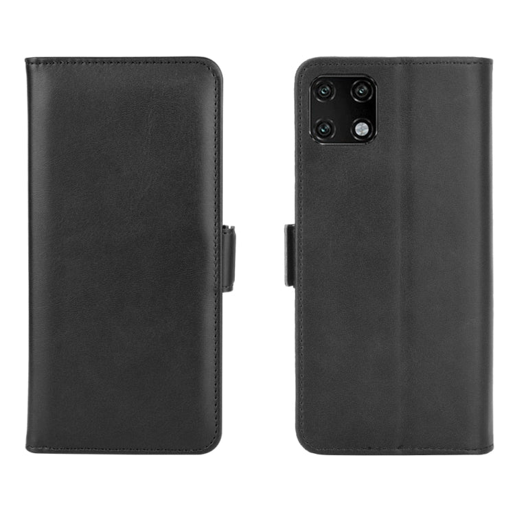 For Huawei Enjoy 20 Dual-side Magnetic Buckle Horizontal Flip Leather Case with Holder & Card Slots & Wallet