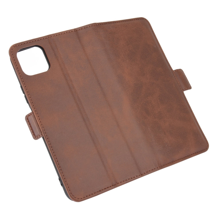 For Huawei Enjoy 20 Dual-side Magnetic Buckle Horizontal Flip Leather Case with Holder & Card Slots & Wallet