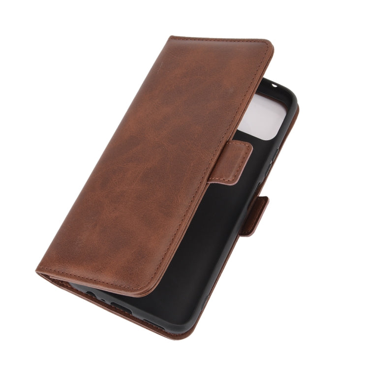 For Huawei Enjoy 20 Dual-side Magnetic Buckle Horizontal Flip Leather Case with Holder & Card Slots & Wallet