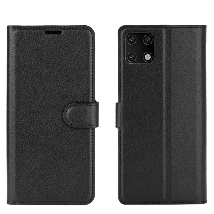 For Huawei Enjoy 20 Litchi Texture Horizontal Flip Protective Case with Holder & Card Slots & Wallet