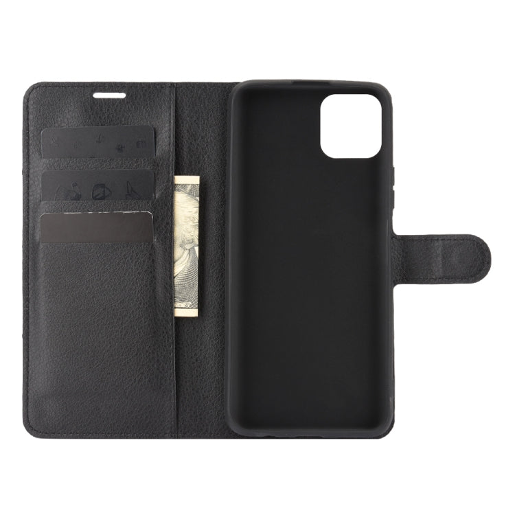 For Huawei Enjoy 20 Litchi Texture Horizontal Flip Protective Case with Holder & Card Slots & Wallet