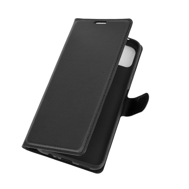 For Huawei Enjoy 20 Litchi Texture Horizontal Flip Protective Case with Holder & Card Slots & Wallet