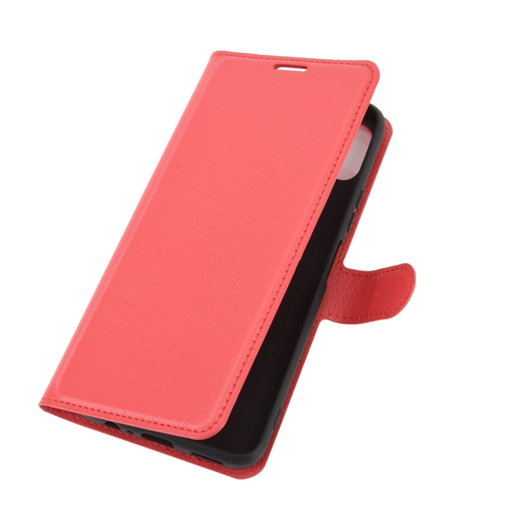 For Huawei Enjoy 20 Litchi Texture Horizontal Flip Protective Case with Holder & Card Slots & Wallet