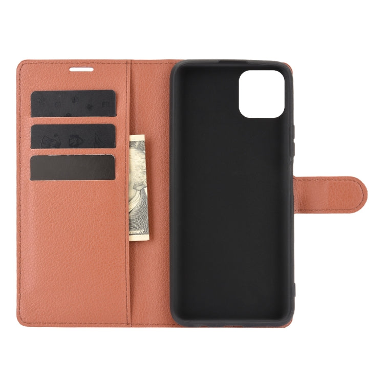 For Huawei Enjoy 20 Litchi Texture Horizontal Flip Protective Case with Holder & Card Slots & Wallet