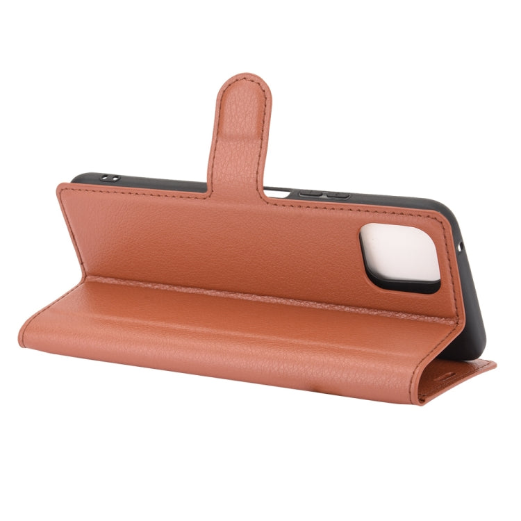 For Huawei Enjoy 20 Litchi Texture Horizontal Flip Protective Case with Holder & Card Slots & Wallet