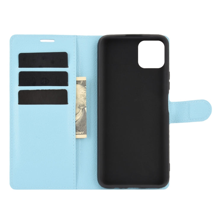 For Huawei Enjoy 20 Litchi Texture Horizontal Flip Protective Case with Holder & Card Slots & Wallet