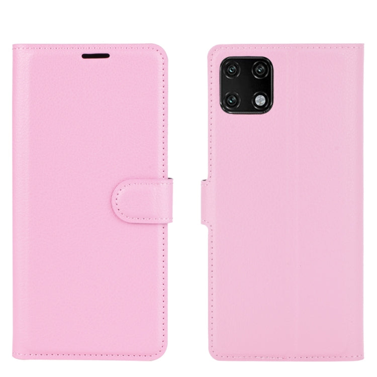 For Huawei Enjoy 20 Litchi Texture Horizontal Flip Protective Case with Holder & Card Slots & Wallet