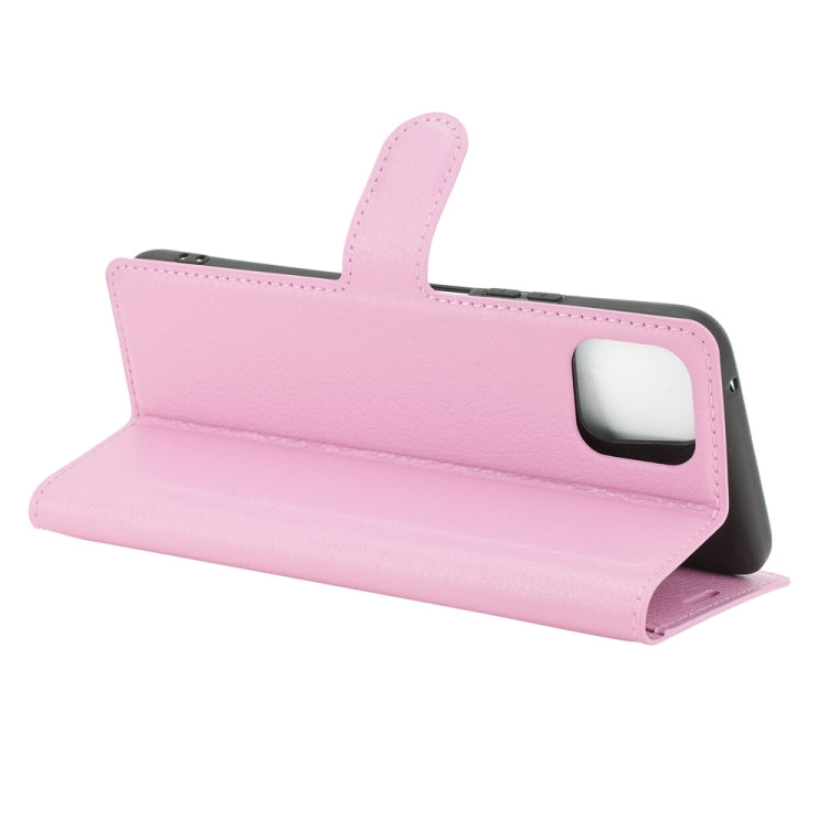 For Huawei Enjoy 20 Litchi Texture Horizontal Flip Protective Case with Holder & Card Slots & Wallet