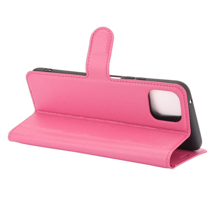 For Huawei Enjoy 20 Litchi Texture Horizontal Flip Protective Case with Holder & Card Slots & Wallet