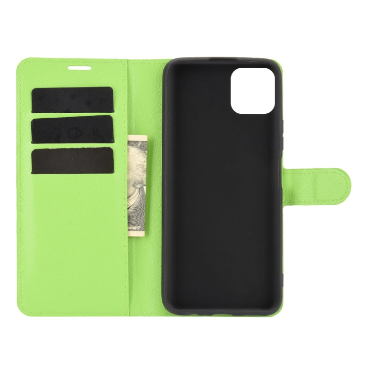 For Huawei Enjoy 20 Litchi Texture Horizontal Flip Protective Case with Holder & Card Slots & Wallet