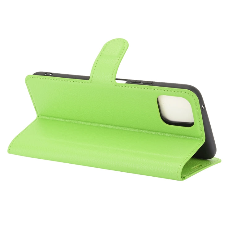 For Huawei Enjoy 20 Litchi Texture Horizontal Flip Protective Case with Holder & Card Slots & Wallet