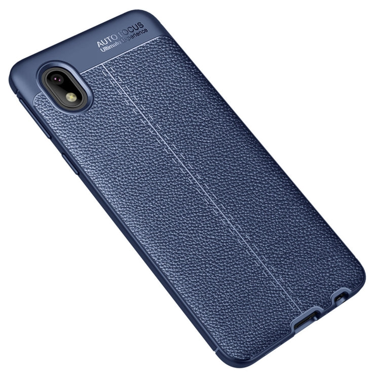 For Samsung Galaxy A01 Core/M01Core Litchi Texture TPU Shockproof Case