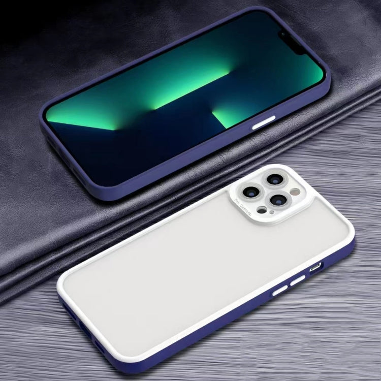For iPhone 13 Pro Cat Eye Skin Feeling 3 in 1 TPU Phone Case