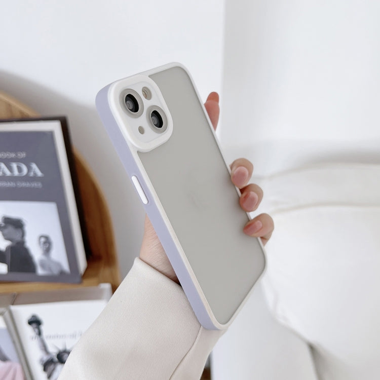 For iPhone 13 Cat Eye Skin Feeling 3 in 1 TPU Phone Case