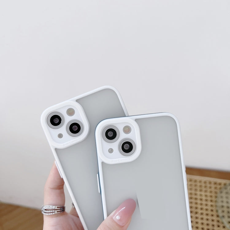 For iPhone 13 Cat Eye Skin Feeling 3 in 1 TPU Phone Case