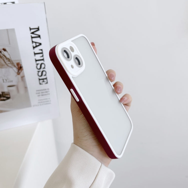 For iPhone 13 Pro Max Cat Eye Skin Feeling 3 in 1 TPU Phone Case