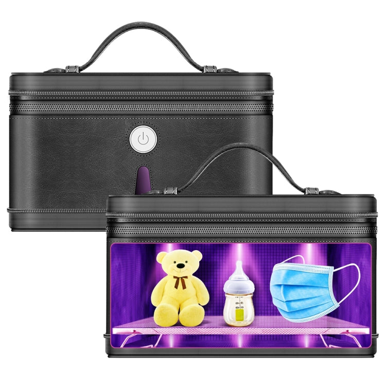 UVC Ultraviolet Sterilization Bag Portable Foldable Clothing Sterilization Box Bag, Size:Small 21.5x16x13cm