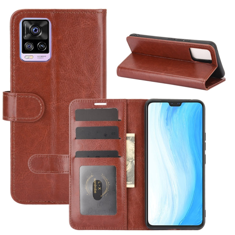 For Vivo S7 5G R64 Texture Single Horizontal Flip Protective Case with Holder & Card Slots & Wallet& Photo Frame