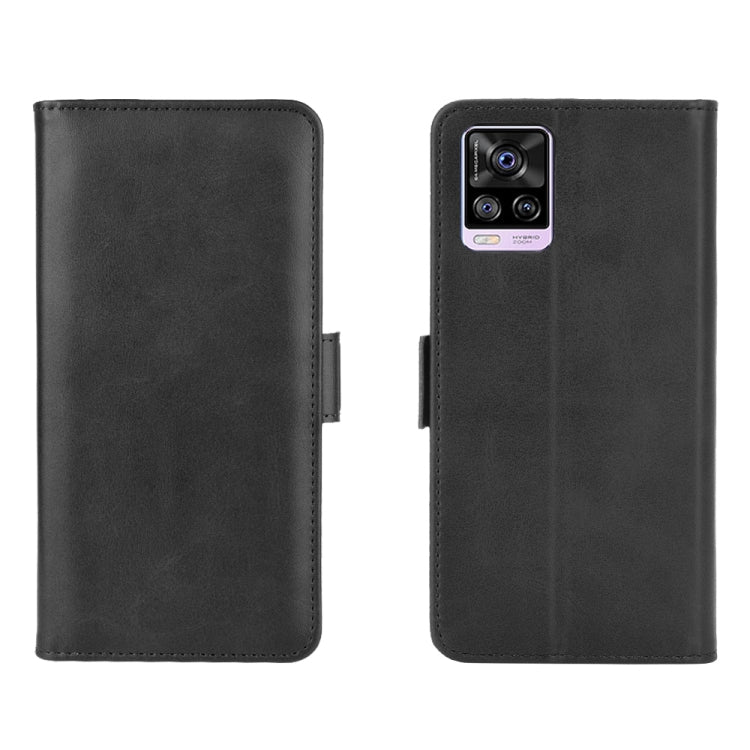 For Vivo S7 5G Dual-side Magnetic Buckle Horizontal Flip Leather Case with Holder & Card Slots & Wallet