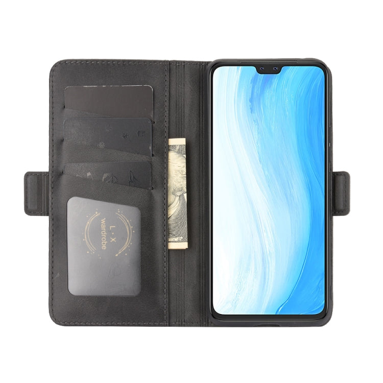 For Vivo S7 5G Dual-side Magnetic Buckle Horizontal Flip Leather Case with Holder & Card Slots & Wallet