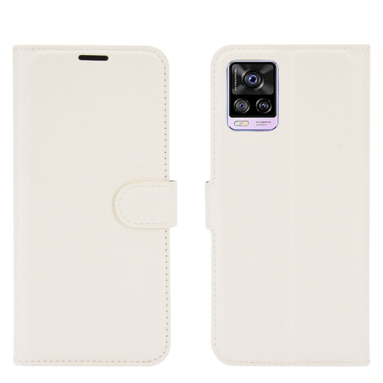 For Vivo S7 5G Litchi Texture Horizontal Flip Protective Case with Holder & Card Slots & Wallet