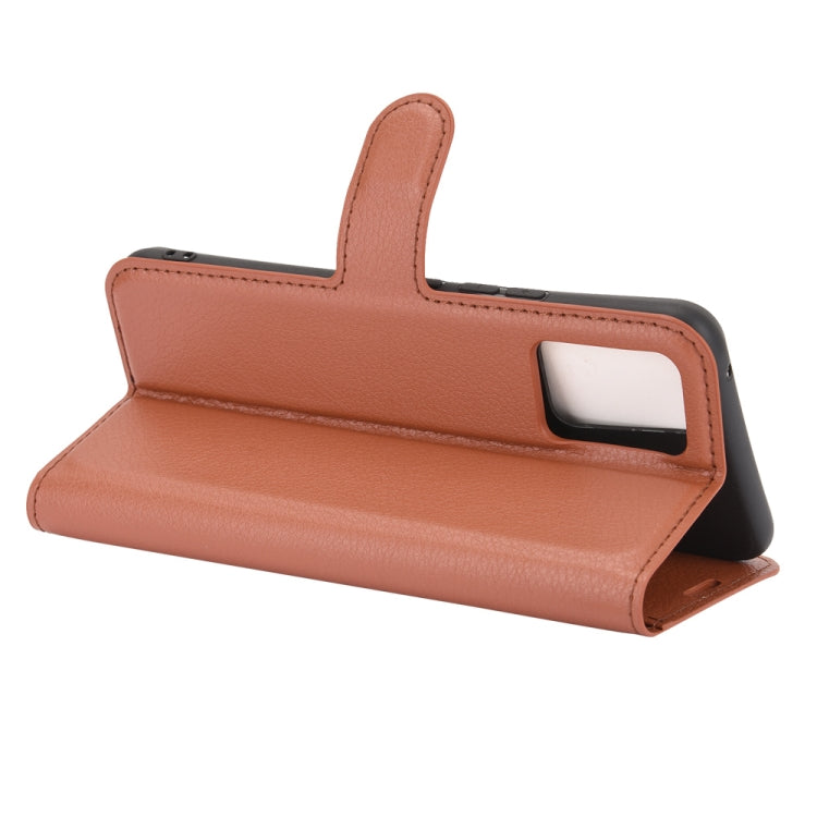 For Vivo S7 5G Litchi Texture Horizontal Flip Protective Case with Holder & Card Slots & Wallet