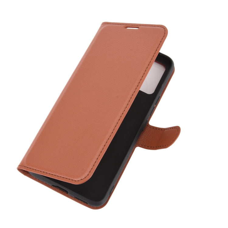 For Vivo S7 5G Litchi Texture Horizontal Flip Protective Case with Holder & Card Slots & Wallet