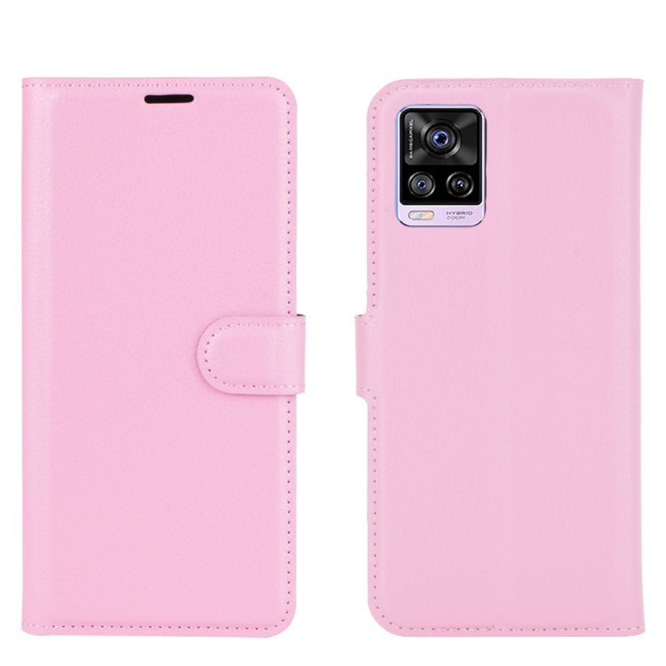 For Vivo S7 5G Litchi Texture Horizontal Flip Protective Case with Holder & Card Slots & Wallet