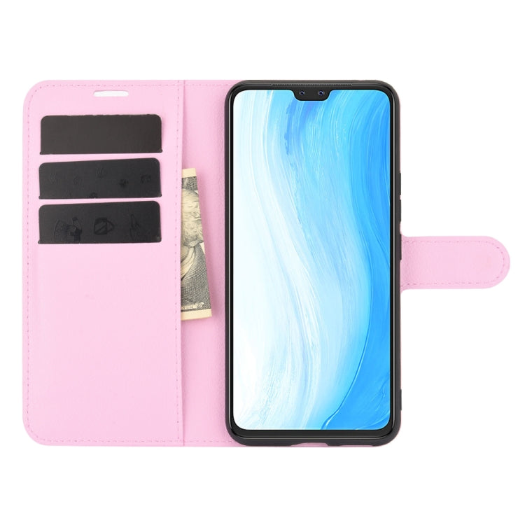 For Vivo S7 5G Litchi Texture Horizontal Flip Protective Case with Holder & Card Slots & Wallet