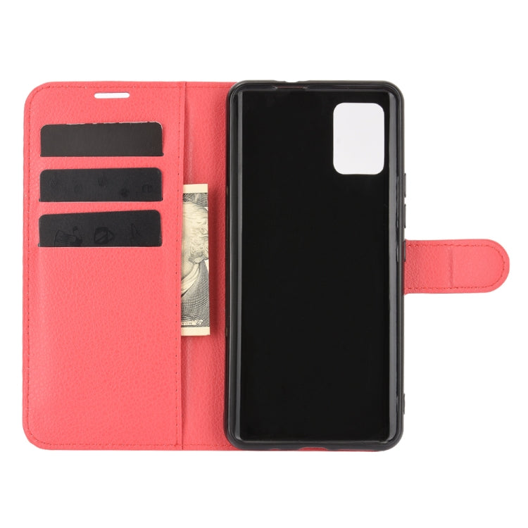 For Umidigi S5 Pro Litchi Texture Horizontal Flip Protective Case with Holder & Card Slots & Wallet