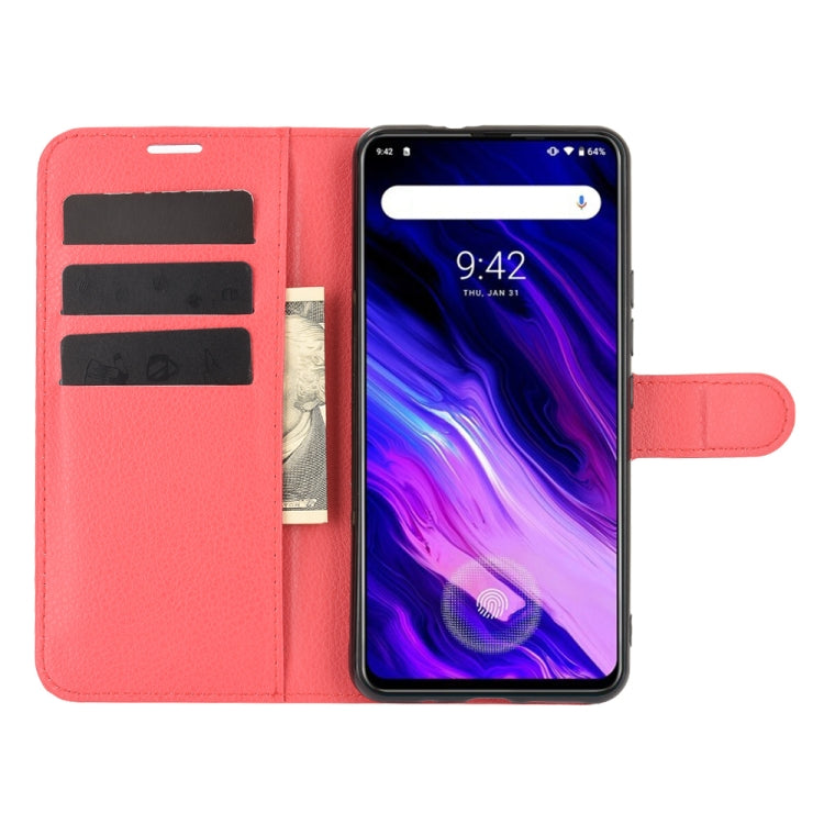 For Umidigi S5 Pro Litchi Texture Horizontal Flip Protective Case with Holder & Card Slots & Wallet